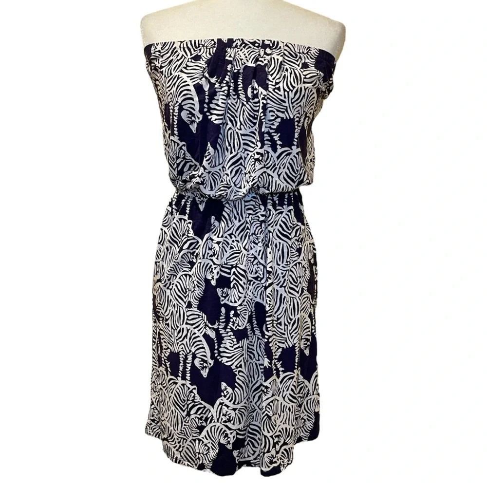 Lilly Pulitzer‎ Zebra Dress Small - Picture 2 of 5